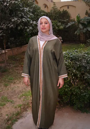 The ‘Earthy Sage’ kaftan